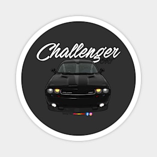 Challenger SRT8 Black by pjesusart Magnet